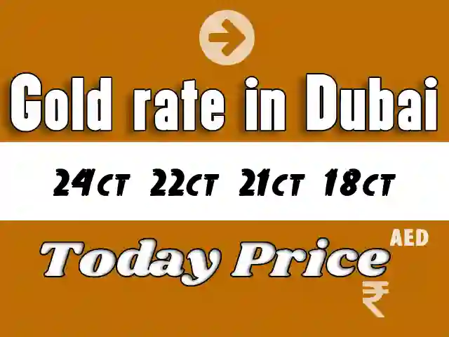 Gold rate in Dubai